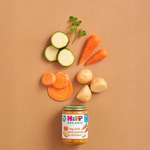 HiPP Organic Veg With Sweet Potato & Chicken Baby Food Jar 7+ Months
