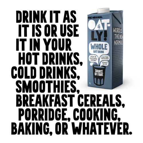 Oatly Oat Drink Whole Long Life