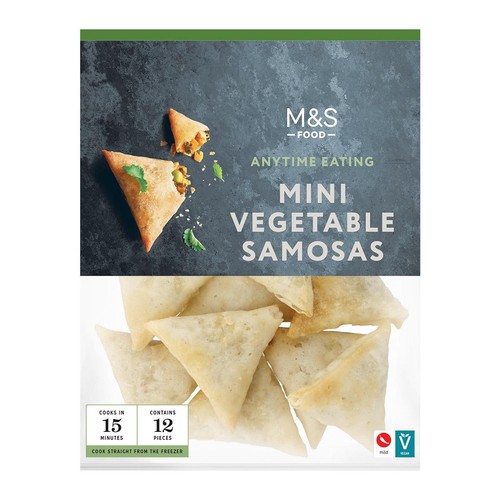 M&S Mini Vegetable Samosas Frozen