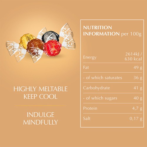 Lindt Lindor Assorted Chocolate Truffles Box