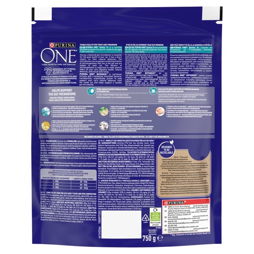 Purina One Senior 7+ Chicken Dry Cat Food 
