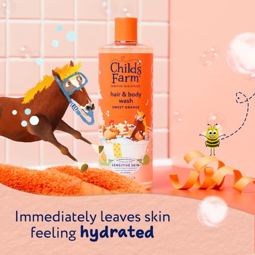 Childs Farm Hair & Body Wash, Sweet Orange