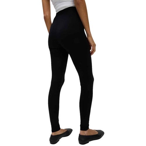 M&S Womens High Waisted Leggings, 18 Short, Black