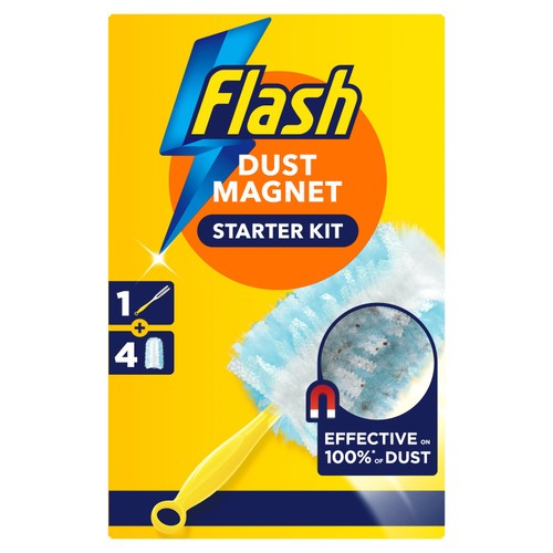 Flash Duster Starter Kit + 4ct Refill
