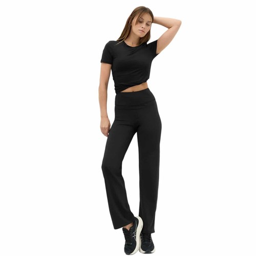 M&S OPP Straight Leg, 12, Black