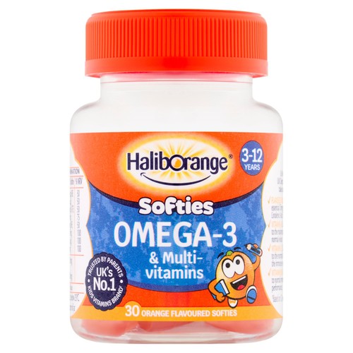 Haliborange Multivitamin & Omega-3 Softies 3-12 yrs