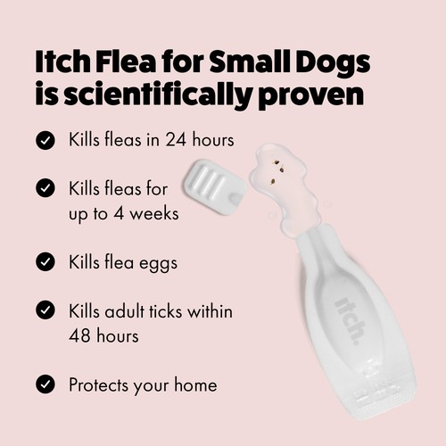 Itch Flea & Tick Treatment for Small Dogs (2-10kg)