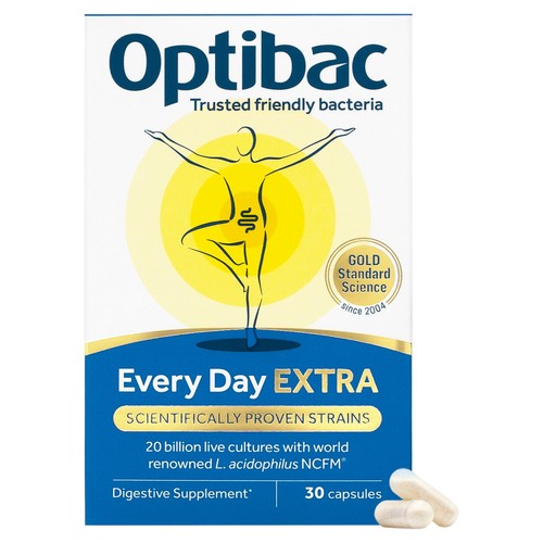 Optibac Probiotics Every Day EXTRA - 30 Capsules 