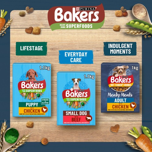 Bakers Puppy Chicken with Vegetables Dry Dog Food 