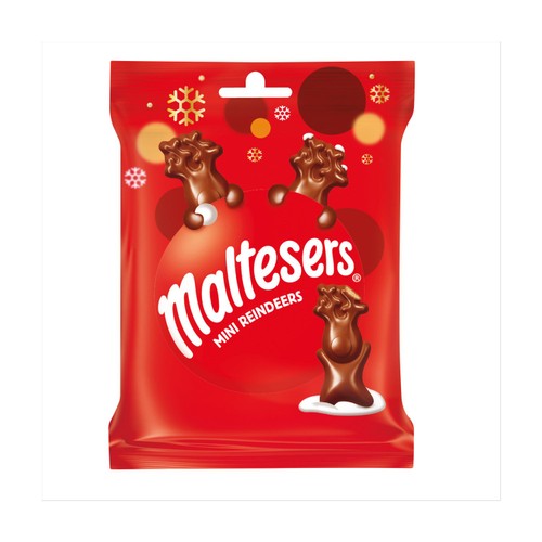 Maltesers Reindeer Chocolate Christmas Mini Treats Bag