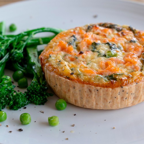 Higgidy Smoked Salmon & Spinach Quiche