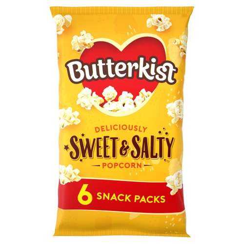 Butterkist Sweet & Salty Popcorn Multipack 
