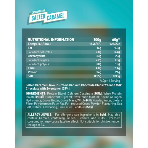 Grenade Chocolate Chip Salted Caramel Protein Bar