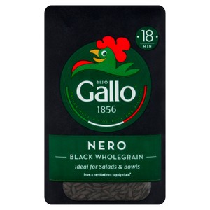 Riso Gallo Black Wholegrain Rustico