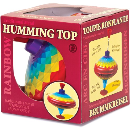 Rainbow Humming Top, 12mths+