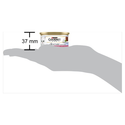Gourmet Solitaire Beef Wet Cat Food
