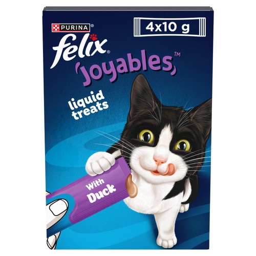 FELIX Joyables Duck Liquid Cat Treat