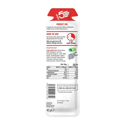 HIGH5 Energy Gel Orange