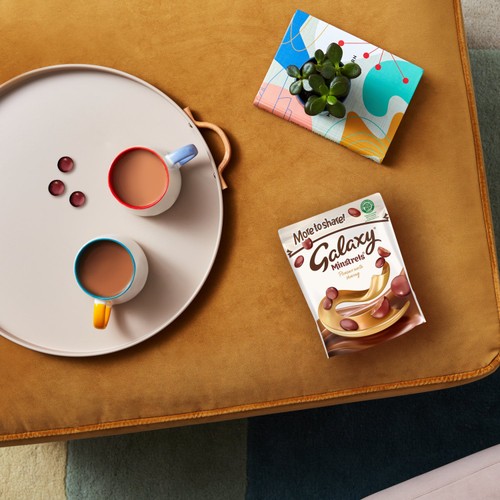 Galaxy Minstrels Milk Chocolate Buttons Sharing Pouch Bag 