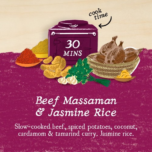 Charlie Bigham's Beef Massaman & Jasmine Rice