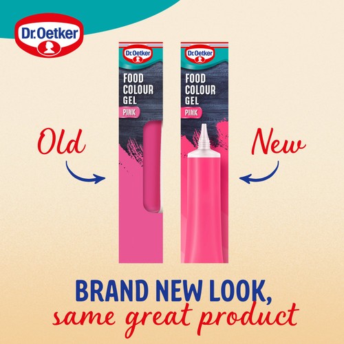 Dr. Oetker Pink Food Colouring Gel