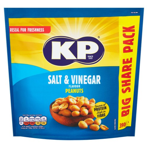 KP Nuts Salt & Vinegar Peanuts