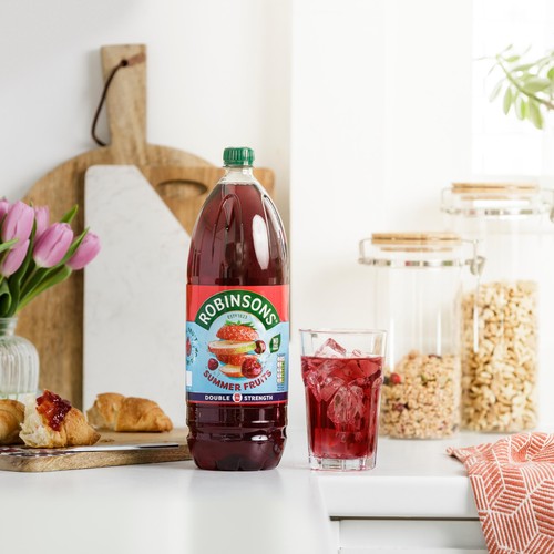 Robinsons Double Strength Summer Fruits No Added Sugar Squash