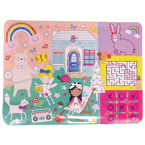 Floss & Rock Reusable Activity Mat Rainbow Fairy