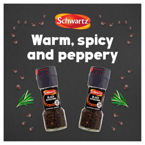 Schwartz Black Pepper Corns Grinder