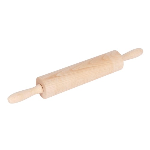 Kitchen Craft Revolving Rolling Pin, Beech  44cm