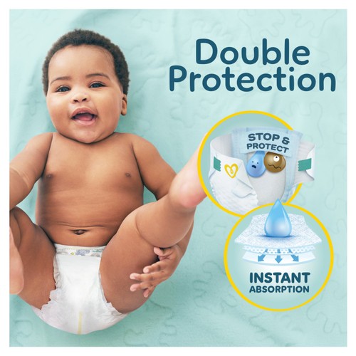 Pampers New Baby Nappies, Size 2 (4-8kg) Essential Pack