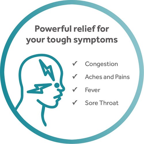 Nurofen Cold & Flu Pain Relief Ibuprofen 200mg Tablets