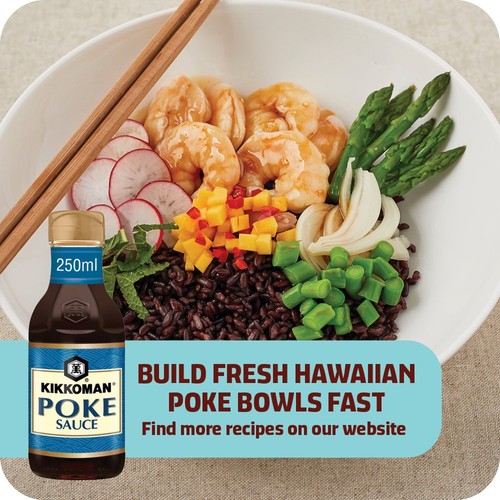 Kikkoman Poke Sauce with Soy Sesame & Chilli