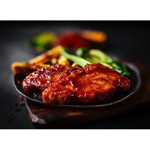 M&S Heritage Gold British Sweet & Smoky BBQ Loin Steaks