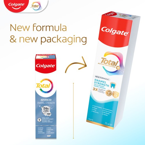 Colgate Total Active Prevention+ Enamel Strength Toothpaste