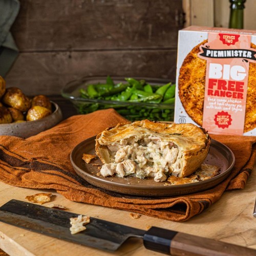 Pieminister BIG Free Ranger Pie with Chicken, Ham & Leek