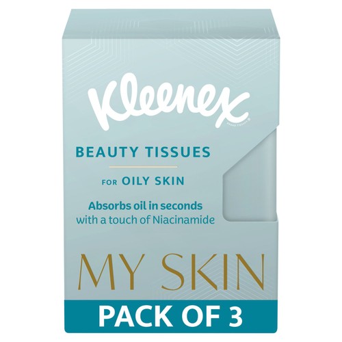 Kleenex MySkin Pocket Beauty Tissues - Oily skin