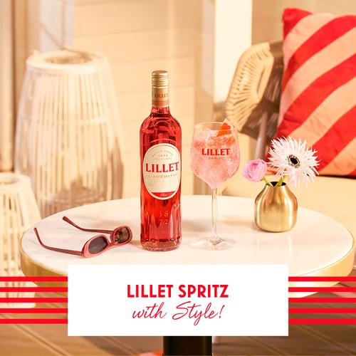 Lillet Rose Wine-Based Aperitif