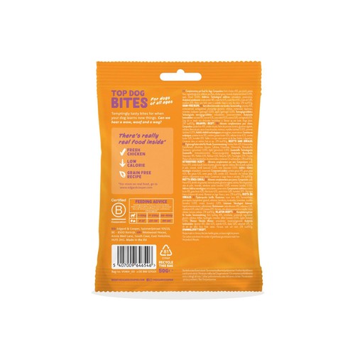 Edgard & Cooper Fresh Dog Treats Small Bites Adult Grain Free Chicken