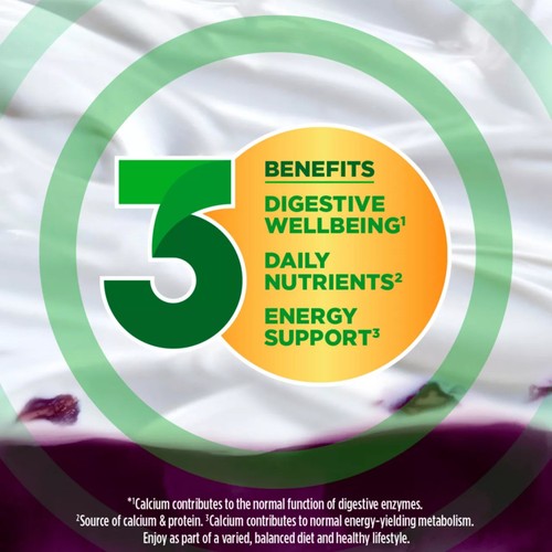 Activia Fusions Blueberry Acai Gut Health Fruit Yoghurt Multipack