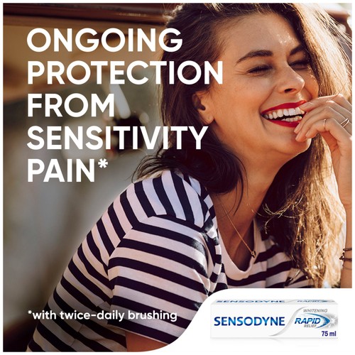 Sensodyne Rapid Relief Whitening Sensitive Toothpaste
