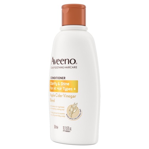 Aveeno Clarify & Shine Apple Cider Vinegar Conditioner for All Hair Types