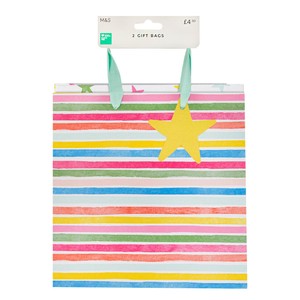 M&S Thank You Medium Gift Bags Pack