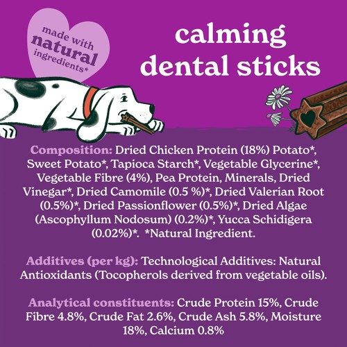 Forthglade natural Calming dental sticks 185g (5 sticks)