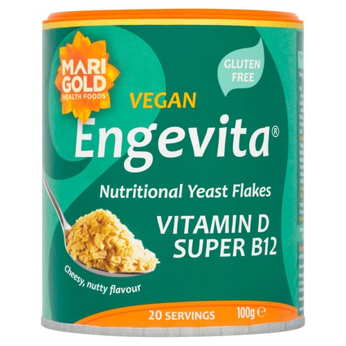 Marigold Health Foods Super Engevita Yeast Flakes with Vitamin D & B12