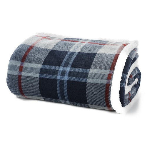 Deyongs Douglas Throw 125x150cm, Navy