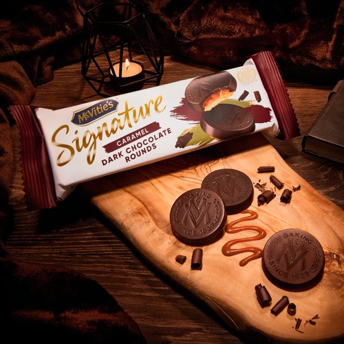 McVitie's Signature Dark Chocolate Rounds Biscuits