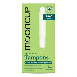 Mooncup Organic Cotton Applicator Tampons Medium