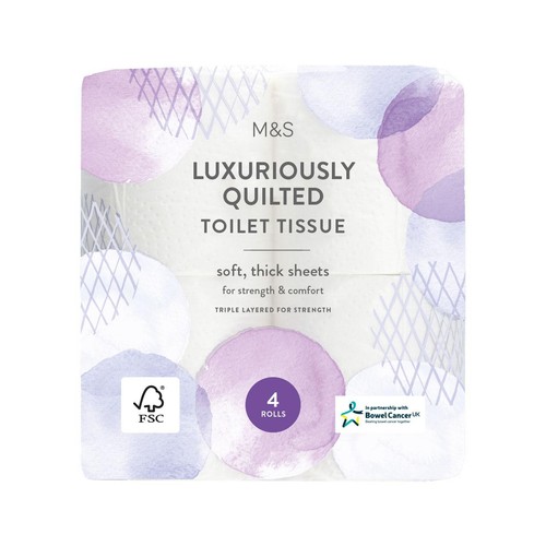 M&S Quilted Toilet Tissue