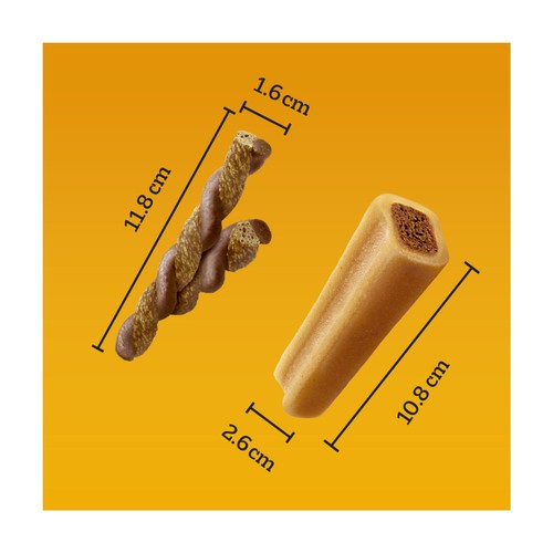 Pedigree Rodeo Duos & Jumbone Medium Dog Treats Mega Box 